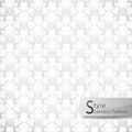 Abstract seamless pattern flower mesh. white texture background