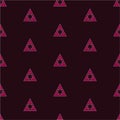 Abstract seamless pattern. A geometric design.