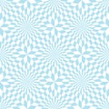 Abstract seamless pattern of geometrical elements. Optical illusion. Royalty Free Stock Photo