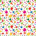 Abstract seamless pattern with dot. Blot holiday party texture