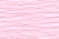 Abstract seamless pattern of intertwining neon threads in the form of waves in pink colors.