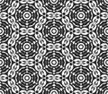 Abstract seamless pattern with kaleidoscope. Symmetric patterns of reflections of figures. Royalty Free Stock Photo