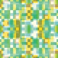 Abstract seamless pattern illustration of rectangular optical illusion tiles