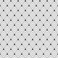Abstract seamless pattern of linear rhombuses. Royalty Free Stock Photo