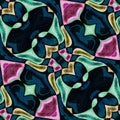 Abstract seamless pattern in modern style