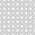 Abstract seamless pattern. Ethnic geometrical ornament. Vector monochrome background