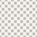 Abstract seamless pattern of dotted squares. Royalty Free Stock Photo