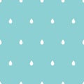 Abstract seamless pattern with rain drops aligned