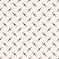 Abstract seamless pattern. Regular repeating groups of circles. Diagonal arrangement.