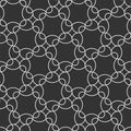 Abstract seamless pattern with regularly repeating geometrical shapes Royalty Free Stock Photo
