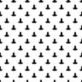 Abstract Seamless Pattern Repeated Design On White Backgropund