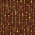 Abstract seamless pattern. Repeating dot bright background. African decorative design for prints. Repeated decoration polka. Repea