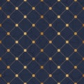 Abstract seamless pattern. Repeating geometric marble pattern. Gold geometrics background. Repeated dot and line texture. Design f