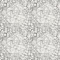 Abstract seamless pattern, similar to roads map or streets plan of a large city Royalty Free Stock Photo