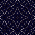 Abstract seamless pattern. Simple modern minimalist vector geometric background. Modern minimal gold and black background. Royalty Free Stock Photo