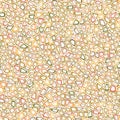 Abstract seamless pattern of various polygons.