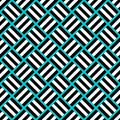 Abstract seamless pattern - vector square background design Royalty Free Stock Photo