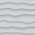 Abstract seamless pattern with waves, relief of sand. Royalty Free Stock Photo