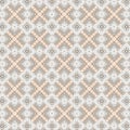 Abstract Seamless Plaid Brown Beige Grid Vibrant Pattern Background Royalty Free Stock Photo