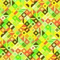 Abstract seamless random curved shape pattern background Royalty Free Stock Photo