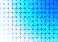 Abstract Shiny Circles Pattern in Blue Gradient Background Royalty Free Stock Photo