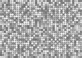 Abstract Seamless Shiny Silver Dots Pattern in Grey Background Royalty Free Stock Photo