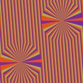 Abstract seamless simple geometric cubist pattern