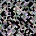 Abstract seamless square pattern background - vector design Royalty Free Stock Photo