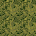 Abstract seamless texture - circuit board