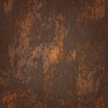 Abstract seamless texture of rusted metal Royalty Free Stock Photo