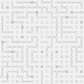 Abstract seamless vector circuit labyrinth monochrome pattern -