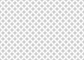 Vector Geometric Background with Seamless White Circles and Grey Diamonds Pattern Royalty Free Stock Photo