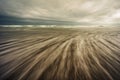 Abstract seascape with long exposure