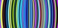 Abstract self-luminous color line pattern background. 3d