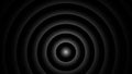 Abstract dark background with concentric circles and subtle gradient lighting Royalty Free Stock Photo