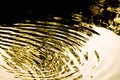 Abstract shadow on water Royalty Free Stock Photo