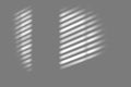 blur background. Abstract shadow of the window in morning light on white wall texture Royalty Free Stock Photo