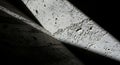 Abstract Shadows and Textured Concrete Surface Royalty Free Stock Photo