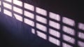 Abstract shadows of window blinds on textured wall Royalty Free Stock Photo