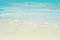 Shallow of field rhythm of sea background Royalty Free Stock Photo