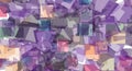 Abstract shape generative design art background. Pattern, cube, backdrop, artwork & box. Royalty Free Stock Photo