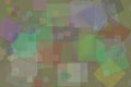 Abstract shape generative design art background. Pattern, style, rectangle, random & stroke. Royalty Free Stock Photo
