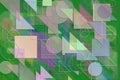 Abstract shape illustrations background. Pattern, web, digital, Royalty Free Stock Photo