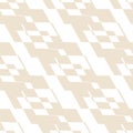 Abstract shard seamless vector seamless pattern background. Diagonal geometric monochrome neutral backdrop with offset Royalty Free Stock Photo