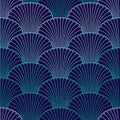 Abstract shell seamless pattern