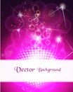 Abstract shiney Colorful music background.