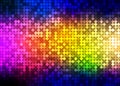 Abstract Seamless Shiny Dots Pattern in Colorful Background Royalty Free Stock Photo