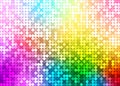 Abstract Seamless Shiny Dots Pattern in Colorful Background Royalty Free Stock Photo