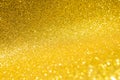 Abstract shiny bright golden glitter background