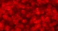 Abstract shiny bright red glitter HD video background. Red glitter background with sparkling texture. Ruby shimmering